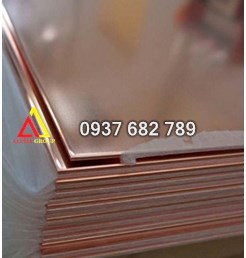Đồng đỏ tấm dày 1mm 1.5mm 2mm 3mm 4mm 5mm 6mm